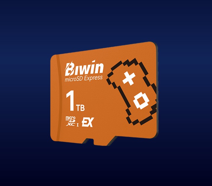 BIW-ME300-1TB BIWIN ME300-1TB microSD Express Read & Write Speed up to 900 MB/s & 800 MB/s BAME30001TB-RGX