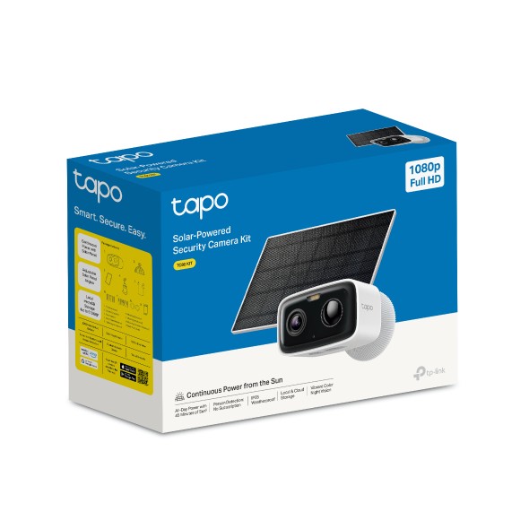 NWTL-TC80-KIT TP-Link TC80 KIT Tapo Solar-Powered Security Camera Kit