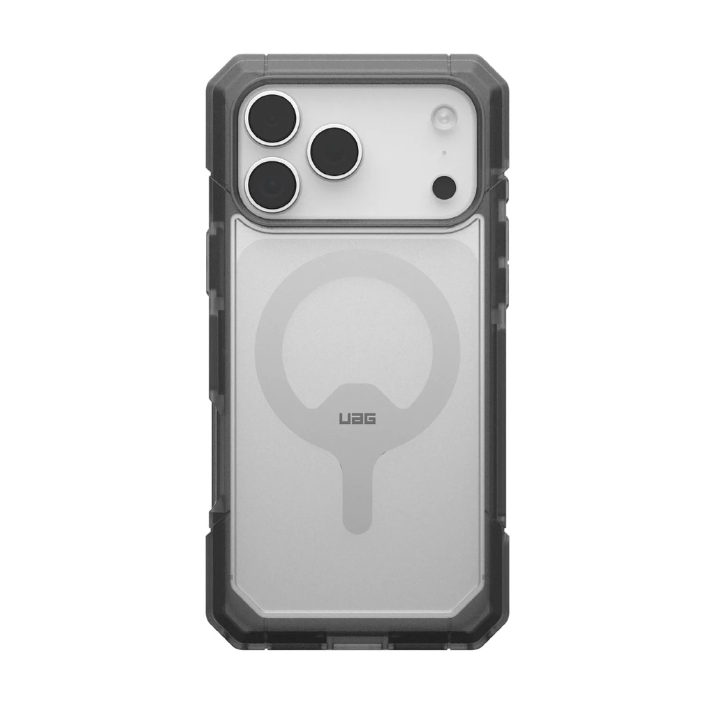 MPA-114521114G31 UAG Trooper MagSafe Apple iPhone 18  Pro / iPhone 17 Pro (6.3') Rugged Case - Clear/Ash (114521114G31), 30 ft. Drop Protection, 10 Years Warranty