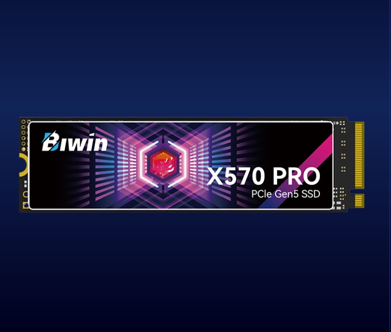 BIW-X570-8TB BIWIN Black Opal X570-8TB PRO SSD M.2 NVMe PCIe Gen5*4 Reading speed 14000 MB/s Writing speed 13000 MB/s BX570DN08TB-RGX - 5 Year Warranty
