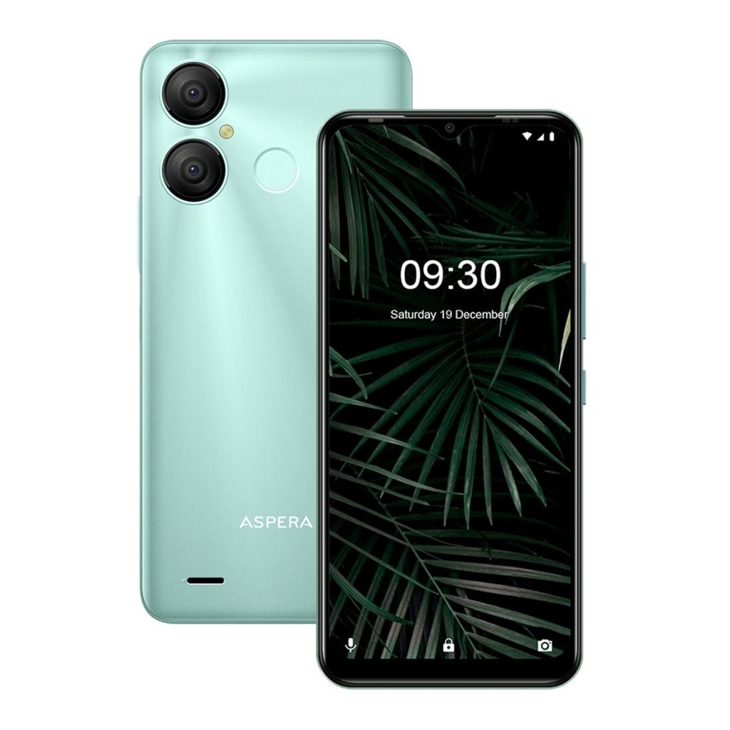 MF-P02242501 Aspera AS8 4G 32GB - Mint(P02242501) *AU STOCK*, 6.3', 2GB/32GB, 8MP/5MP, Dual SIM, 4000mAH, 1 Year Warranty