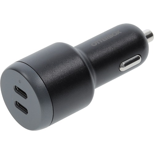 MPA-77-98236 OtterBox 65W Dual Port Standard Fast Car Charger - Black (77-98236), 2xUSB-C, Smart & Compact design, Hassle-Free, 2 Years Warranty