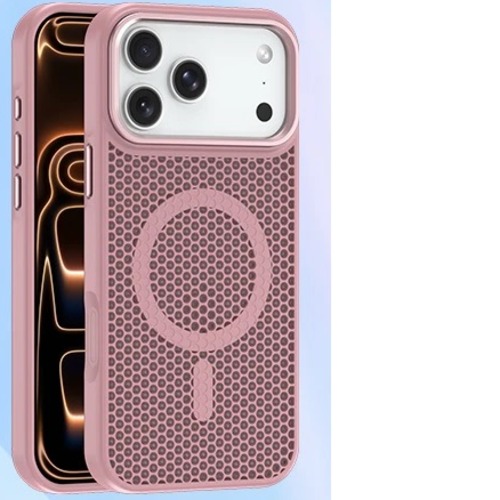 MPA-C3MA17PRPI USP Apple iPhone 17 Pro (6.3') Armor 3D Mesh Case with MagSafe Pink - Fragiile Surface, TPU Bumper, Drop Resistance, 5 Years Warranty