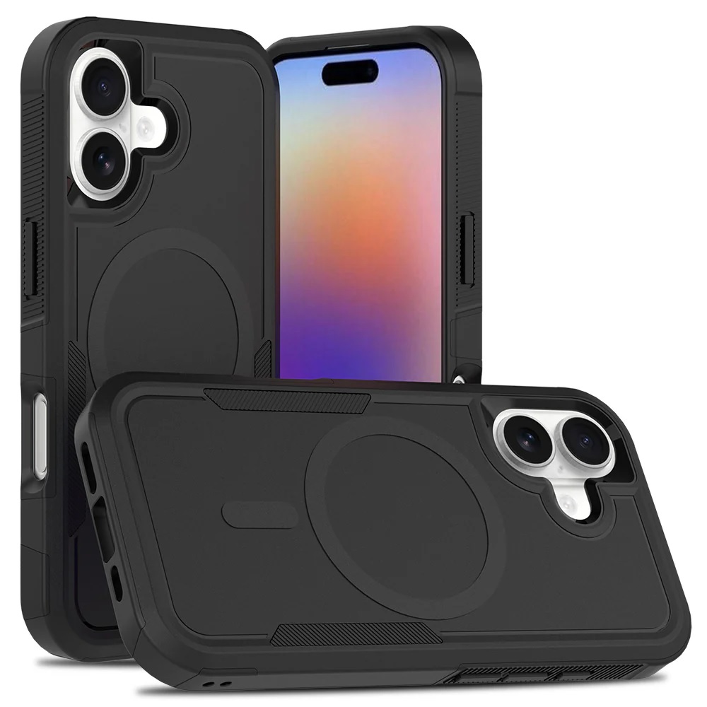 MPA-6976552043984 USP Rugged Apple iPhone 17 (6.3') Armor Light Case Black - No-Slip, Sleek, Drop-Protection, Strong & Durable, 5 Years Warranty