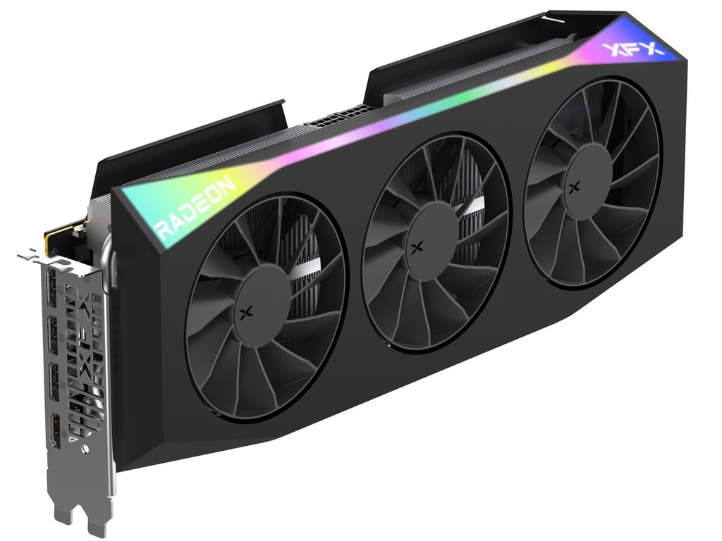 [VCX-RX9070XTOC-16GB-BK] VCX-RX9070XTOC-16GB-BK XFX Mercury AMD Radeon RX 9070XT OC Gaming Edition with RGB 16GB GDDR6, HDMI 3xDP, AMD RDNA™ 4 (RX-97TRGBBB9)