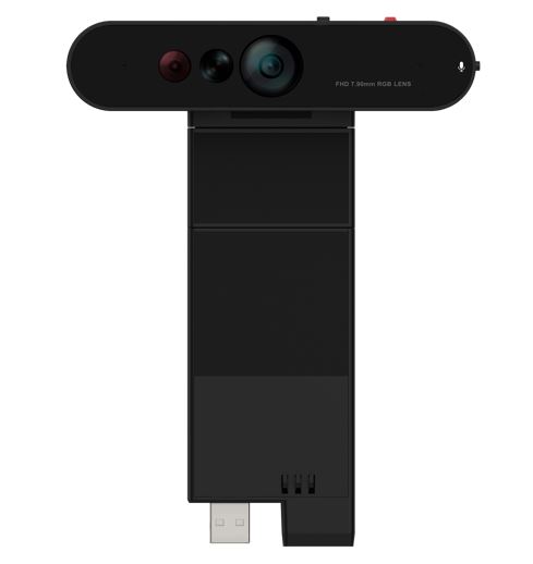 NAL-4XC1J05150 LENOVO ThinkVision MC60 Monitor Webcam 1080p IR & RGB dual webcam Microsoft Teams certified 65/78/90 °wide range FOV Smart Traffic Light Microphone