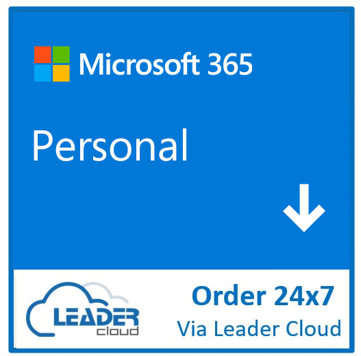 Microsoft 365 Personal l ESD Product Key Via EMAIL - No Refund (Available through Leader CSP Portal)
