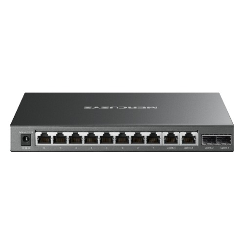 NWMS-MS106GP Mercusys MS106GP 6-Port Gigabit Desktop Switch with 4-Port PoE+