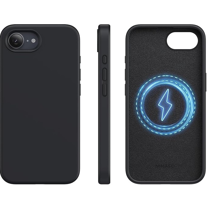 MPA-CSWMBI17 USP Apple iPhone 17  (6.3) Silicon Case with Magsafe - Two Tough Layers, Port Covers, No Slip Grippy Edges, Anti-fall, 5 Years Warranty