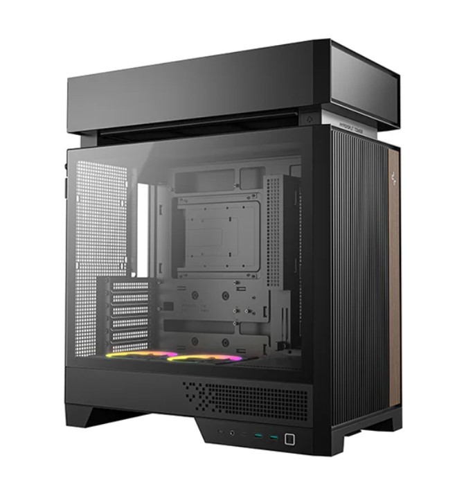 CAD-CL660 DeepCool CL660 Innovative Compartmentalized Optimized ATX Case. Pre-installed Dual ARGB Fans, Build-in Atmosphere