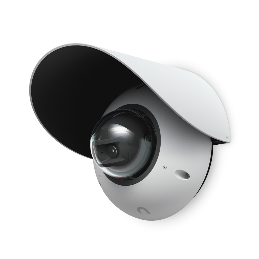 NHU-UACC-G6-DOME-WS-W Ubiquiti G6 Dome Camera Weather Shield, White, G6 Dome Camera Accessory, Optimal image Quality, Protection Elements, Installed Outdoors, Wall, Pole.