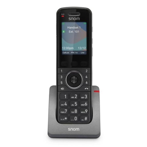 IPS-M55-UK Snom M55 Pro DECT Handset (UK), DECT 6.0 wireless technology, Indoor range up to 50m, HD audio, Integrated Bluetoot, 2.4' 240 × 320 TFT color display