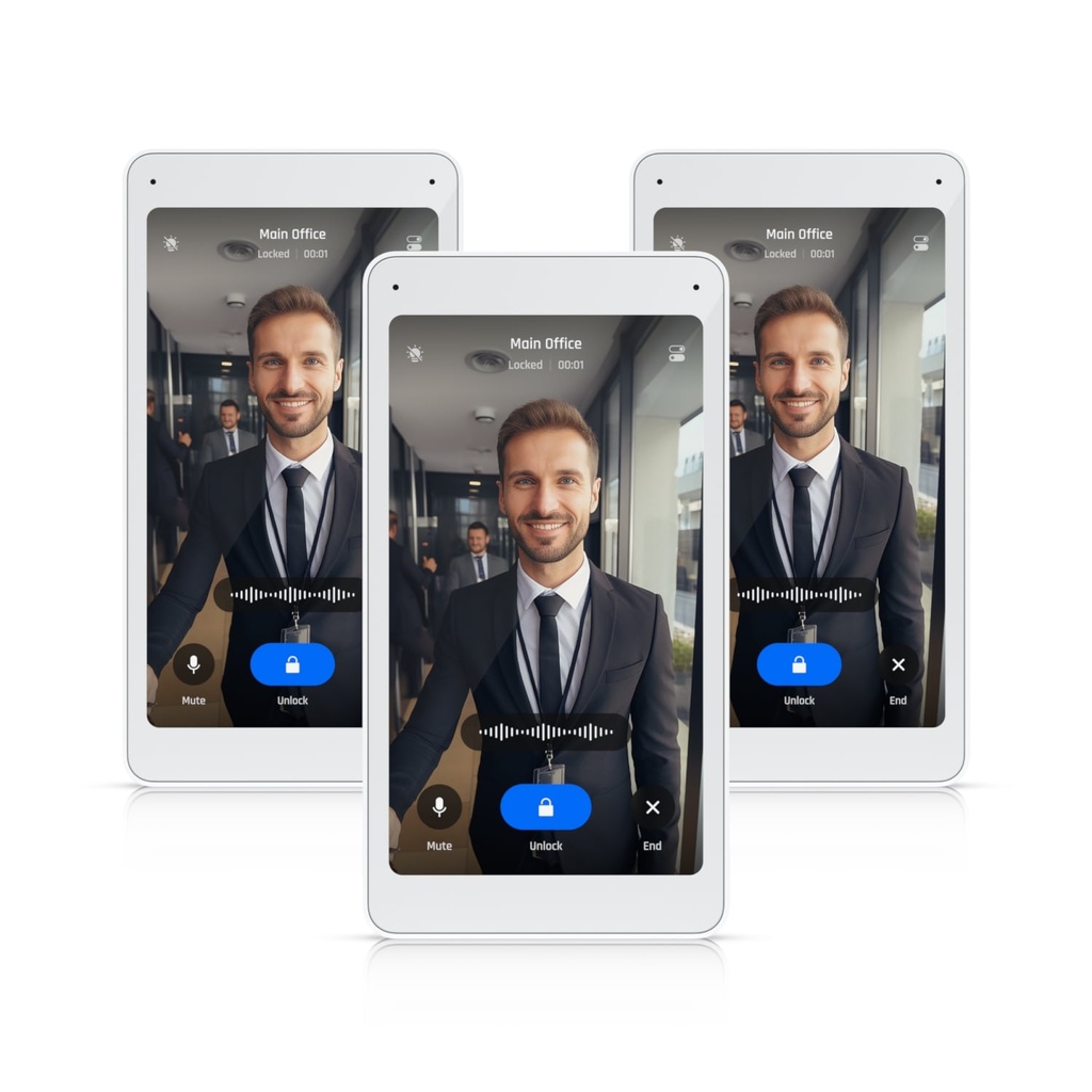 NHU-UA-INTERCOM-VIEWER-3 Ubiquiti  Intercom Viewer, Display That Works With Intercom,Reader Pro, Visitor Screening, Remote Access Control.
