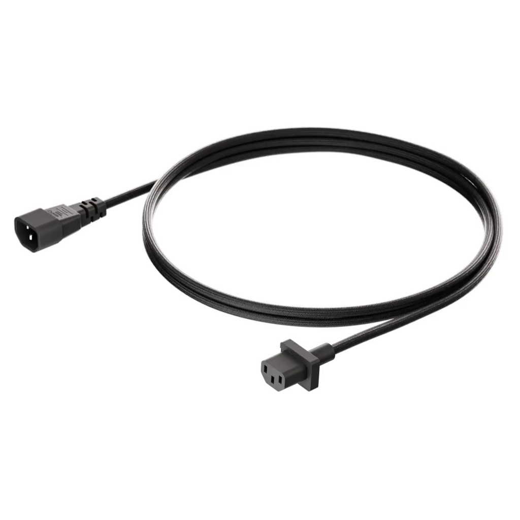 NHU-UACC-CABLE-C13-C14 Ubiquiti C13-C14 Power Cable, C13 To C14 Braided Power Cable, 1.8 m, 10A/250V.