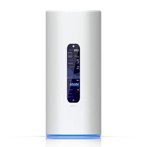 NHU-UDR-5G-MAX Ubiquiti Dream Router 5G Max, Desktop Cloud Gateway, Full-Performance 5G, 3.4 Gbps, WiFi 7, 10G SFP+4-Port 2.5 GbE switch (1) PoE Port,SD Card Storage