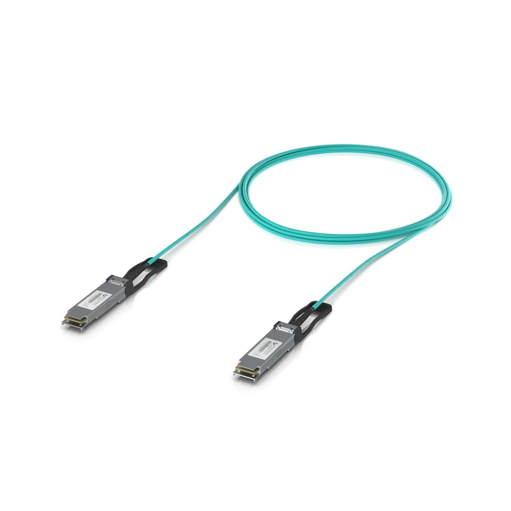 NHU-UACC-AOC-QSFP28-30M Ubiquiti 100G Long-Range Direct Attach Cable,30M, Long-Range QSFP28 Direct Attach Cable With 100 Gbps Max Data Rate.