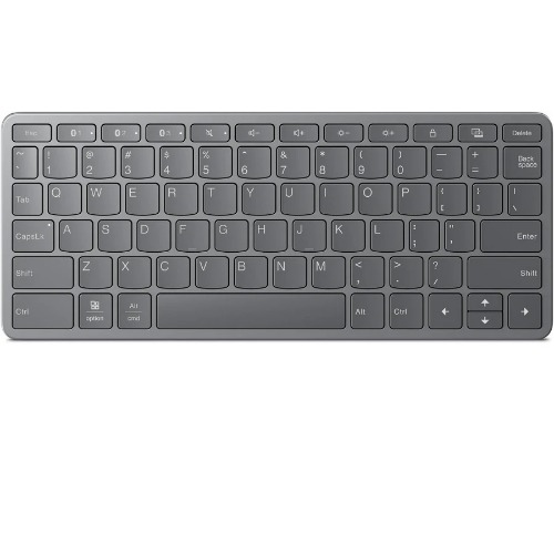 MPA-ZG38C05811 Lenovo Multi-Device Wireless Keyboard - (ZG38C05811), Connect upto 3 devices, Convenient & Comfort typing, Flexible connectivity, 1 Year Warranty