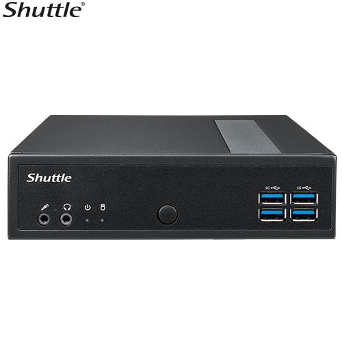 SYS-DL40N Shuttle DL40N XPC fanless Mini PC 1.3L Barebone - Intel® Twin Lake processorsN150 (4 Cores), DDR5, 8x USB, 2x 2.65W Adapter