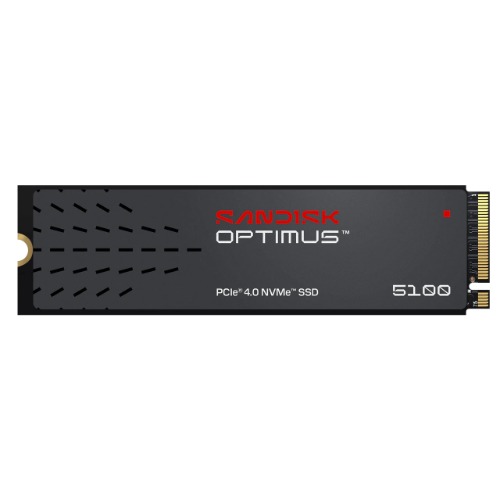 HBSD-SDSP51500GAN-000E0 SANDISK Optimus™ 5100 PCIe® 4.0 NVMe™ SSD, 500GB, Read 6,600MB/s Write 5,600MB/s, 5 Yr Warranty