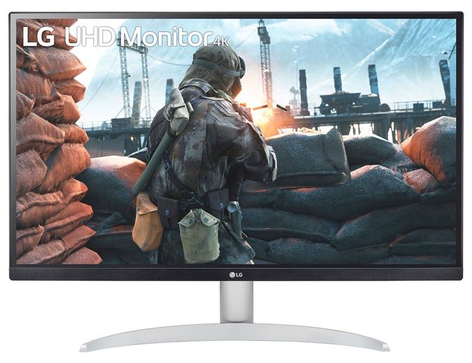 LG 27" IPS 5ms 4K UHD DCI-P3 95%  VESA Display HDR 400 AMD FreeSync HDMI/DP (27" Diagonal) - Replace MNL-27UL600-W (LS)