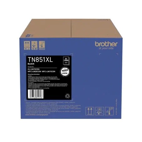 COB-TN-851XLBK Brother BLACK HIGH YIELD TONER CARTRIDGE  TO SUIT MFC-L9670CDN/ MFC-L9630CDN/HL-L9470CDN - Up to 6500 pages
