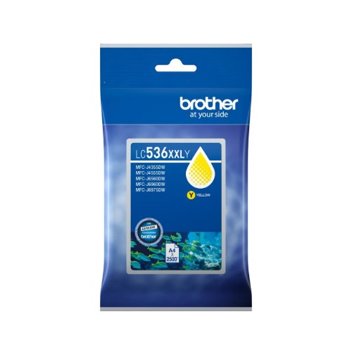COB-LC-536XXLY Brother *NEW* MAGENTA INK CARTRIDGE TO SUIT MFC-J4355DW/MFC-J4555DW/MFC-J6560DW -UP TO 2500 PAGES
