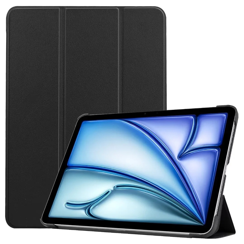 [MPA-CFBIPADAIR13] MPA-CFBIPADAIR13 USP Apple iPad Air (13') (M4/M3/M2) (8th/7th/6th Gen) / iPad Pro (12.9') (6th/5th/4th/2nd/3rd Gen) Folio Case Black- Drop Protection,  5 Years Warrant