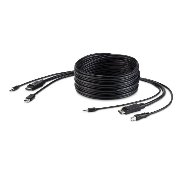 MPA-F1D9019B06T Belkin Cybersecurity and Secure KVM TAA DisplayPort + USB A/B + Audio Combo Cable - 6FT, 4K@60hz, SKVM, High Retention Connectors, 3-Year Warranty