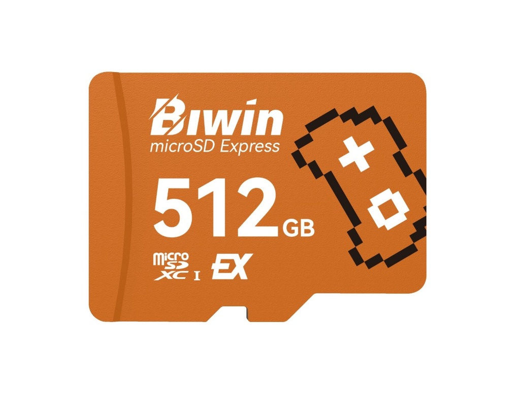BIW-ME300-512G BIWIN ME300-512G microSD Express Read & Write Speed up to 900 MB/s & 800 MB/s BAME300512G-RGX