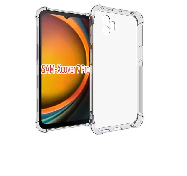 MPA-CASECJCXCOVER7P USP Samsung Galaxy  Xcover7 Pro (6.6') Jelly Clear Case - Shockproof, DropProof, Tough Gel, Flexibilty, Extra Grip, 5 Years Warranty