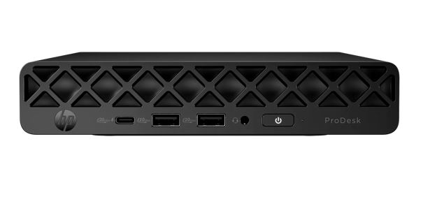 SYHP-400M-U716512G1IA HP Pro 4 Mini G1i Desktop PC Intel U7-265T 16GB 512GB SSD WIN11 PRO Intel vPro Graphics GbE WiFi6 DP HDMI USB-A RJ45 KB+Mouse 3yr OS Wty