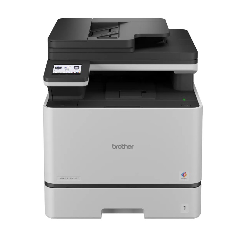 PRB-MFC-L8730CDW Brother *NEW* MFC-L8730CDW Colour Laser Multi-Function Centre. Print, scan, copy and fax. Up to 31ppm mono and colour print with automatic duplex.