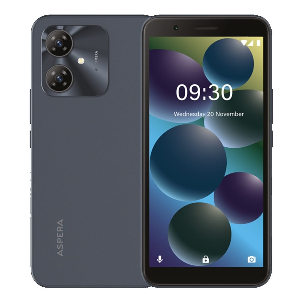 MF-P02243301 Aspera Chat 4G 64GB - Dark Grey (P02243301) *AU STOCK*, 6', 2GB/64GB, 8MP/5MP, Dual SIM, 3000mAh, 1 Year Warranty