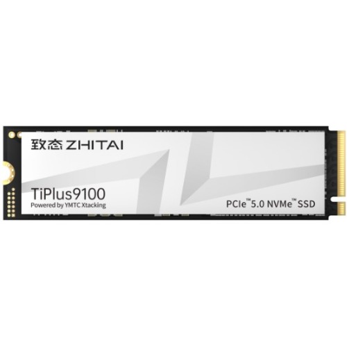 SDZT-TIPLUS9100-1TB YMTC ZhiTai TiPlus9100 SSD 1TB M.2 2280 YMTC Xtacking 4.0  TLC Chip PCIe™ Gen5 x4，NVMe™ 2.0 12000MB/s 10700MB/s R/W 600 TBW 5Y warranty