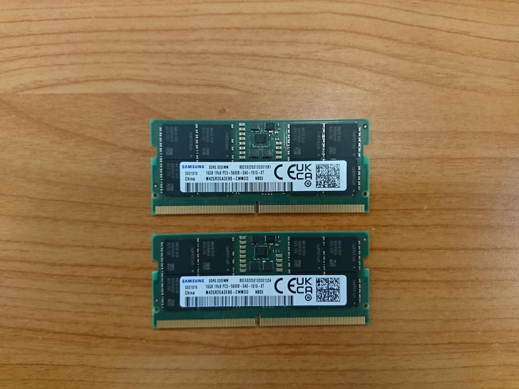 MESN5-1X16G56 Samsung OEM 16GB (1x16GB) DDR5 SODIMM 5600MHz 1.1V Notebook Laptop Memory (ex-demo)