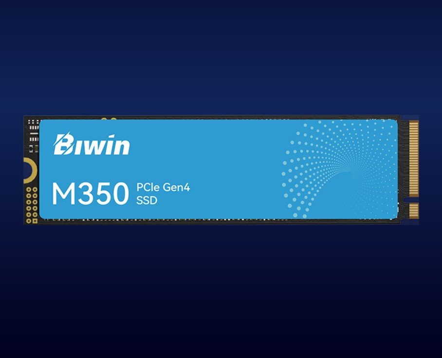 BIW-M350-500G BIWIN M350-500G SSD M.2 NVMe PCIe4.0 Read speed 6000 MB/s Write speed 5000 MB/s BM350NN500G-RGX -5 Year Warranty