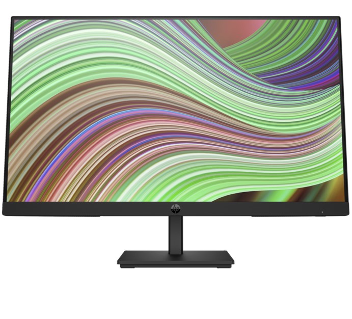 HP P24 G5 23.8"/24" 75Hz FHD IPS Business Monitor Anti-Glare 1920x1080 16:9 5ms Tilt Adjustment Slim Bezel Low Blue Light DP HDMI VGA VESA 3yr wty