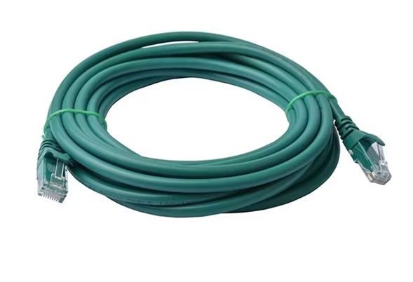 CB8W-PL6-3GRN 8Ware CAT6 Cable 3m - Green Premium RJ45 Ethernet Network LAN UTP Patch Cord 26AWG CU Jacket