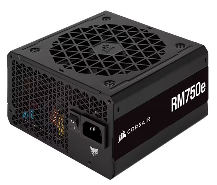 Corsair RM750E 750W ATX 3.0, 12VHPWR Cable included. Fully Modular 80PLUS Gold ATX 3.0  PCIe 5.0 Compliant Power Supply, PSU, 7 Years Warranty