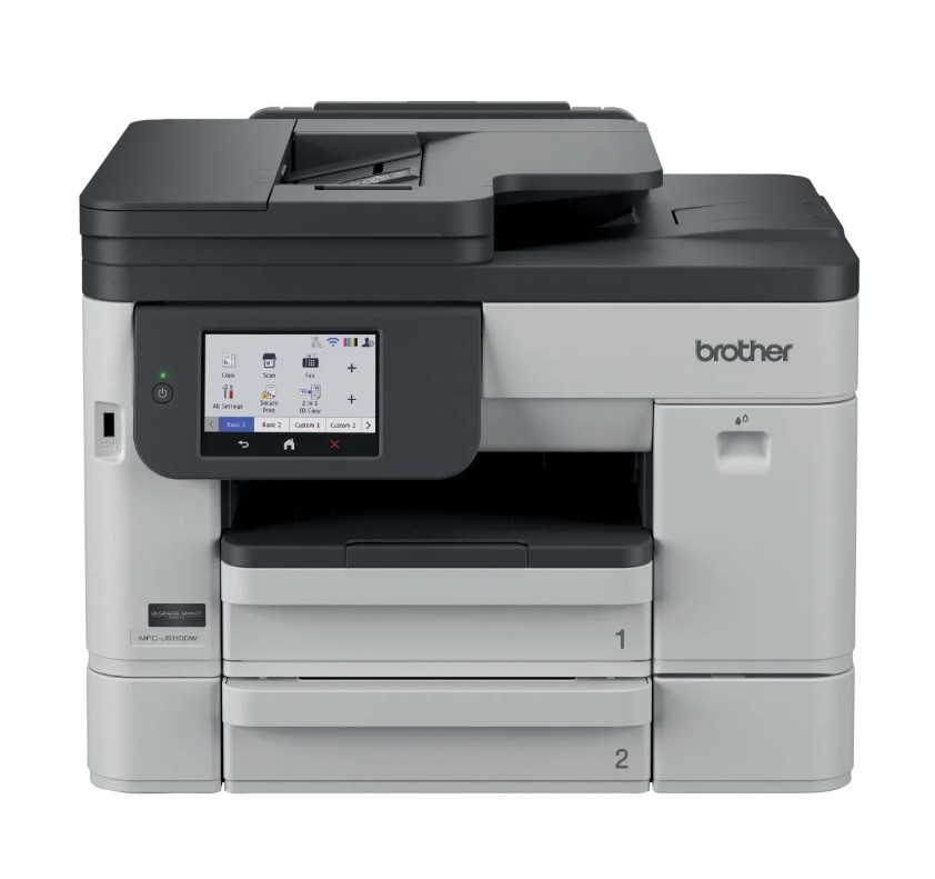 PRB-MFC-J5110DW Brother MFC-J5110DW A4 Business Inkjet Multi-Function Centre. Print, scan, copy and fax. Up to 28ppm print with automatic 2-sided (duplex)