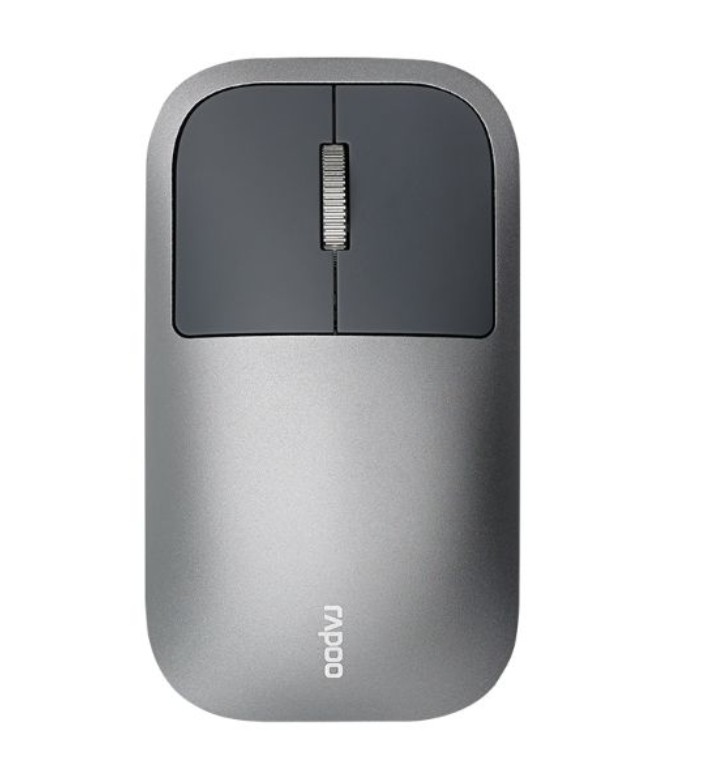 MIRP-M700-S RAPOO M700  SILVER Wireless Mouse 2.4G/BT 5.0 1300DPI Long Battery Life Wireless Charging