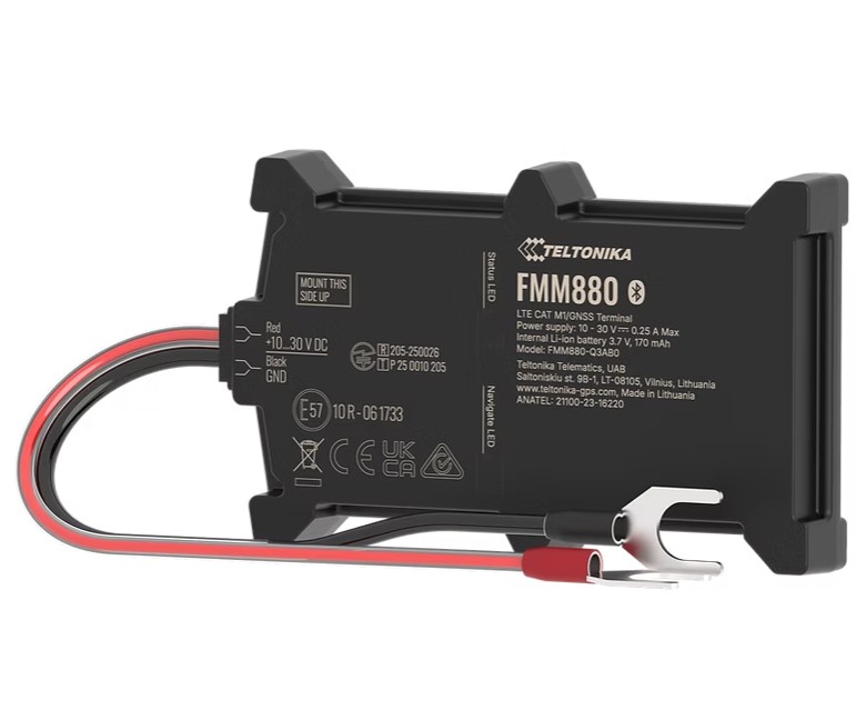 NHT-FMM880 Teltonika FMM880 Waterproof high GNSS precision baterry-mounted 4G LTE Cat M1 tracker, IP 65