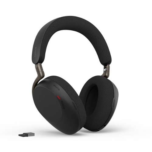 SPJ-EVL3-85-UC-S-A Jabra Evolve3 85 wireless UC headset, Bluetooth, Advanced ANC, 6 MEMS microphones, 120hr battery, USB dongle, Link390A BT, USB-A