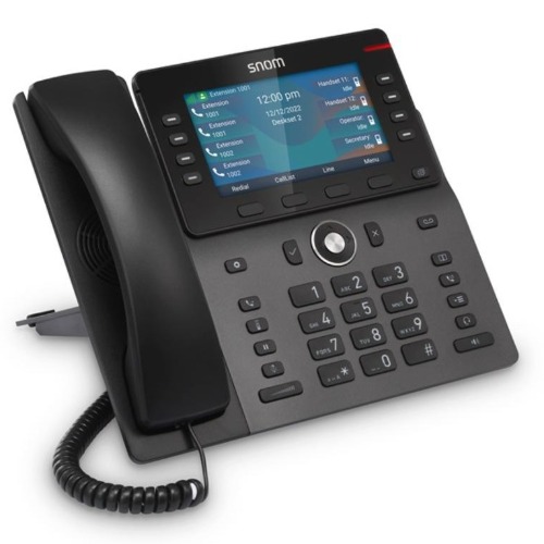 IPS-M58-UK Snom M58 UK, DECT wireless desk phone, 5' color display, Bluetooth, HD audio, Shared Call Emulation, HAC compliance