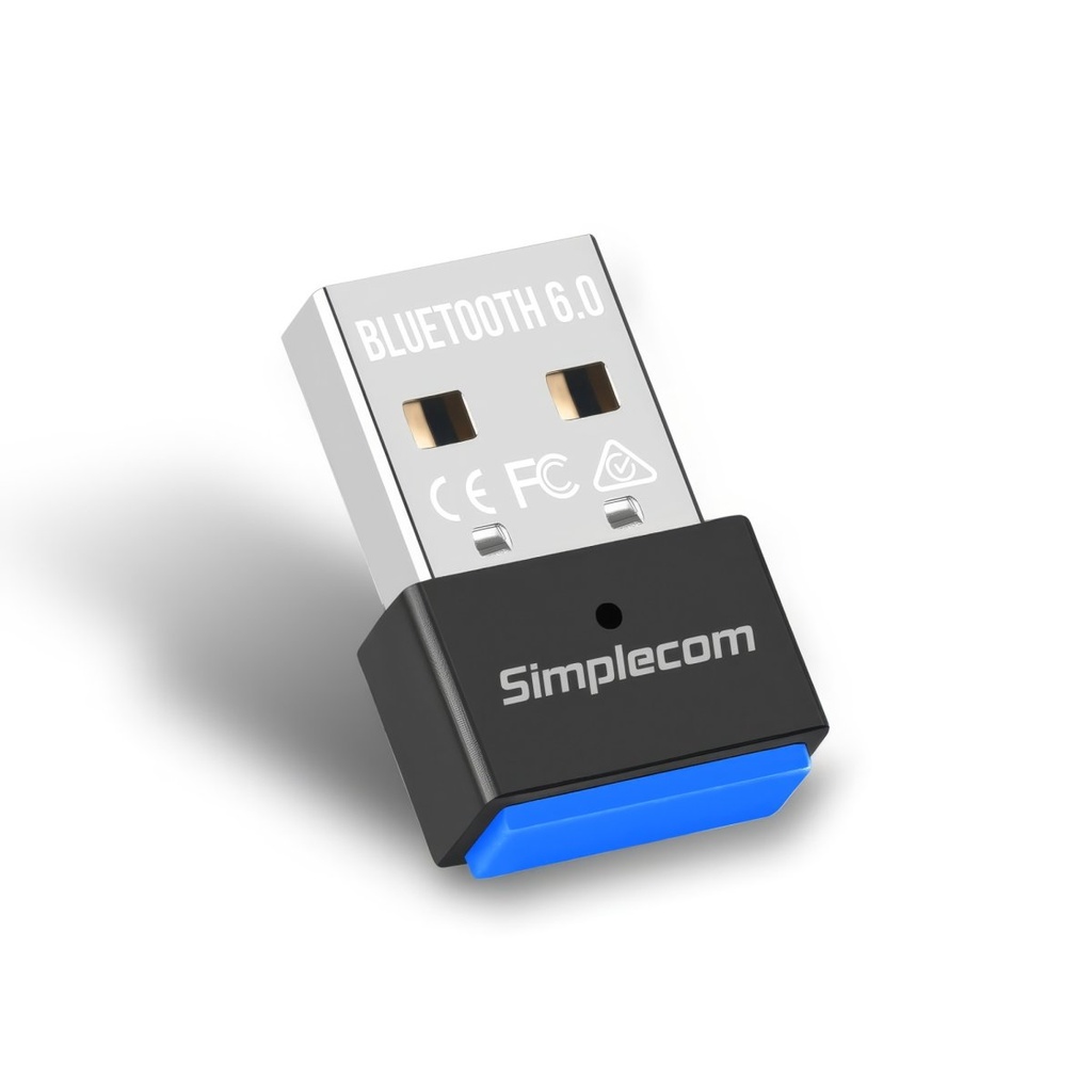 HXSI-NB640 Simplecom NB640 USB Bluetooth 6.0 Adapter Wireless Dongle