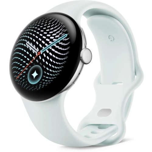 MPA-GA10891-US Google Pixel Watch 5 LTE (45mm) - Polished Silver with Fog Active Band (2nd Gen)(GA10891-US) *AU STOCK*, AMOLED, 3GB/64GB, 465mAh, 2 Years Warranty
