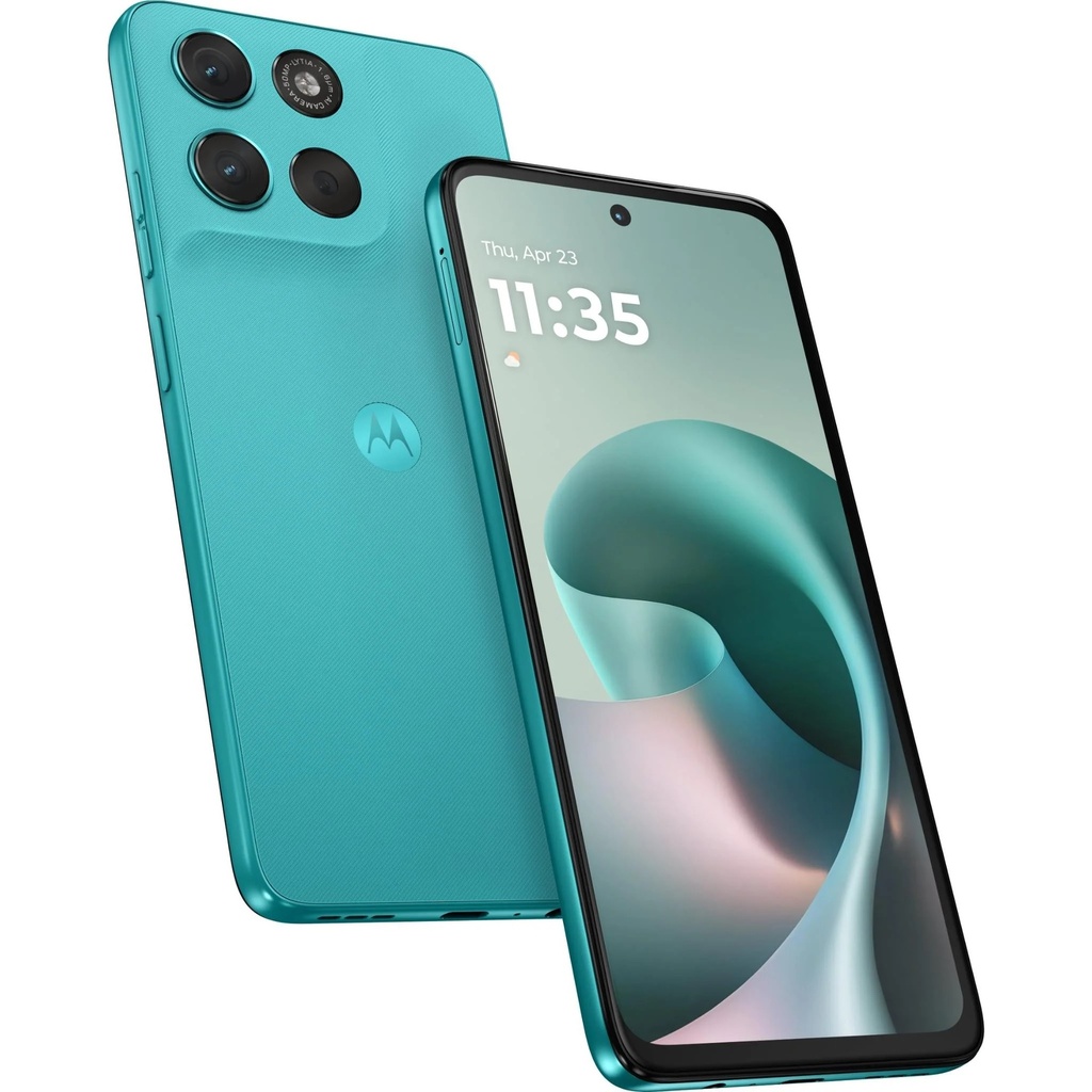 MF-PBAE0014AU Motorola Moto G57 5G 128GB - Fluidity Cyan *AU STOCK*, 6.7', Full HD+, 120Hz, 4GB/128GB, 50MP/8MP, Single+ eSIM, 5200mAh, 2 Years Warranty