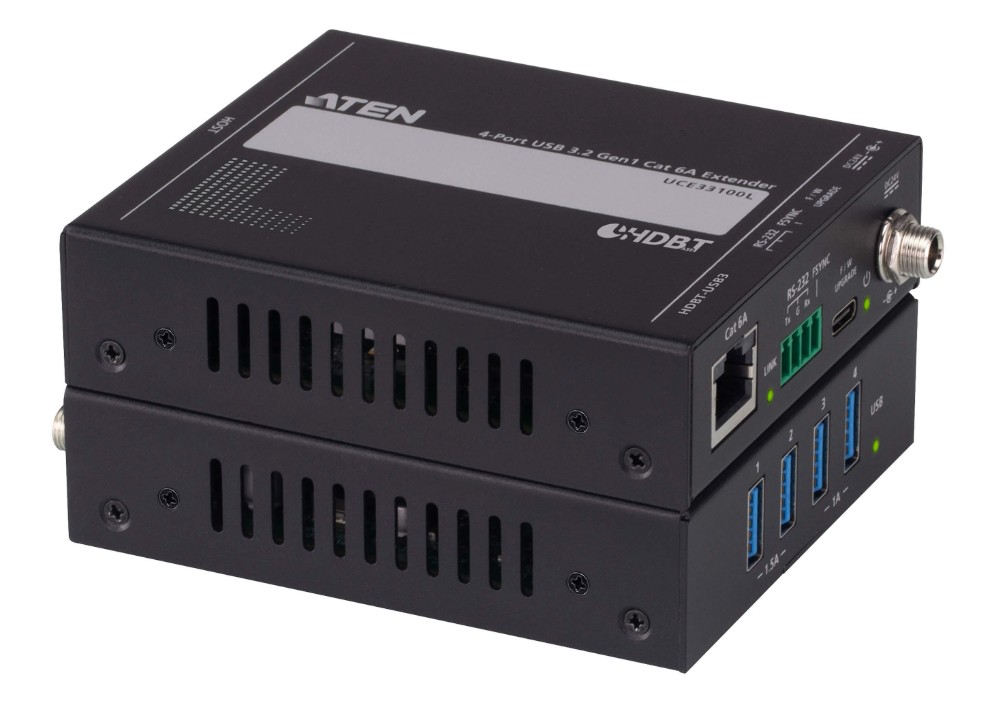 USA-UCE33100-AT-B Aten 4-Port USB 3.2 Gen 1 Cat 6A Extender (up to 100 m)
