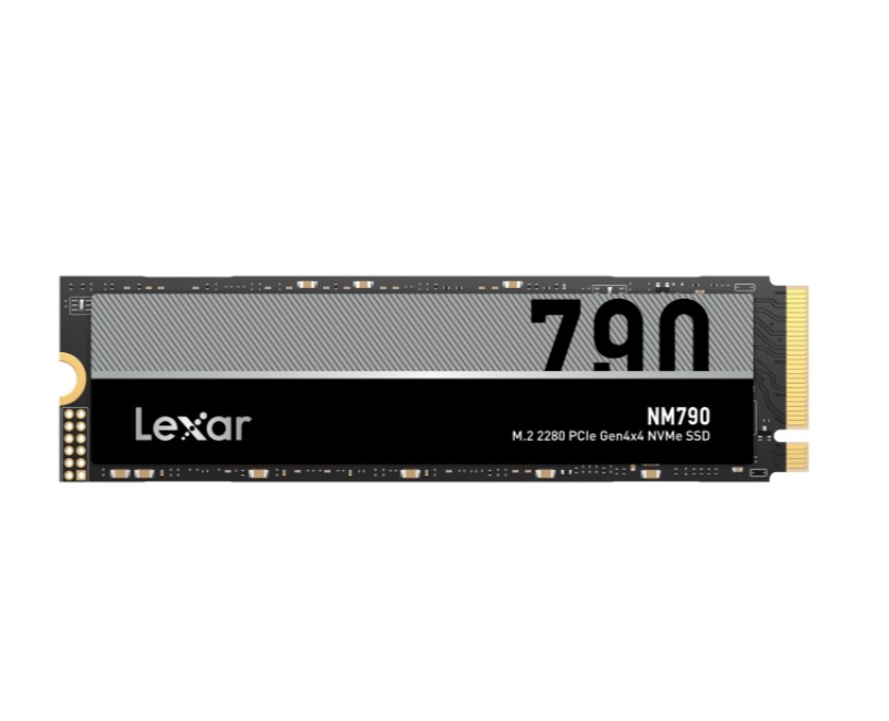 LIN-NM790-512G-RNNNG Lexar LNM790X512G-RNNNG Internal SSD 512GB M.2 2280 PCIe Gen 4x4 NVMe SSD up to  7200MB/s read, 4400MB/s write TLC- 5 year limited warranty