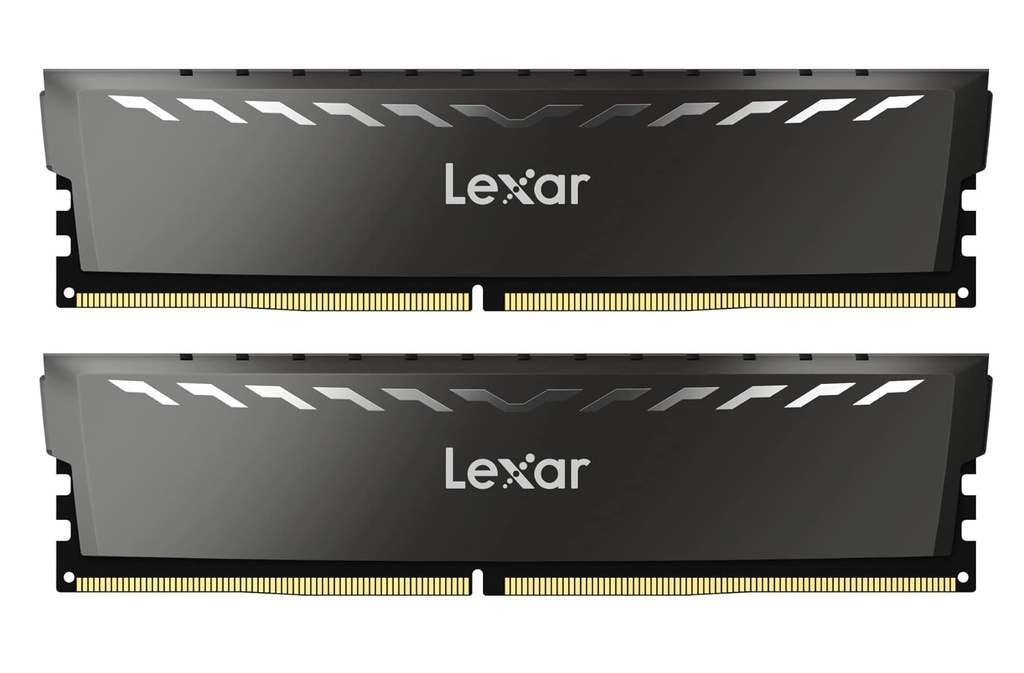 LXM-DR4-U8GX2-32-16-BGS Lexar LD4BU008G-R3200GDXG DDR4 UDIMM 16GB Kit (2 x 8GB) 3200 MT/s 1.35V CL16  HEATSINK THOR XMP 2.0 OC